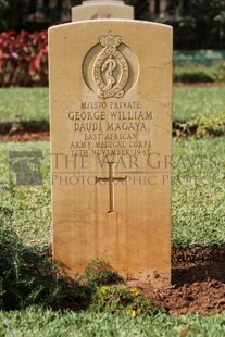 BEIRUT WAR CEMETERY - DAUDI MAGAYA, GEORGE WILLIAM